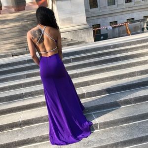 Purple Prom Dress